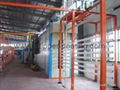 aluminium profile powder coating system