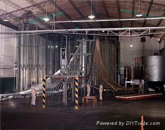 aluminium profile powder coating system 2