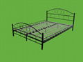 iron bed