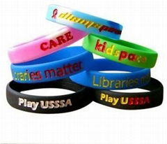 silicone bracelet 