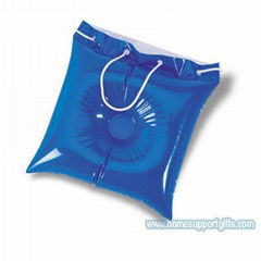 inflatable beach bag / beach pillow
