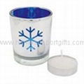 Christmas candle cup 1