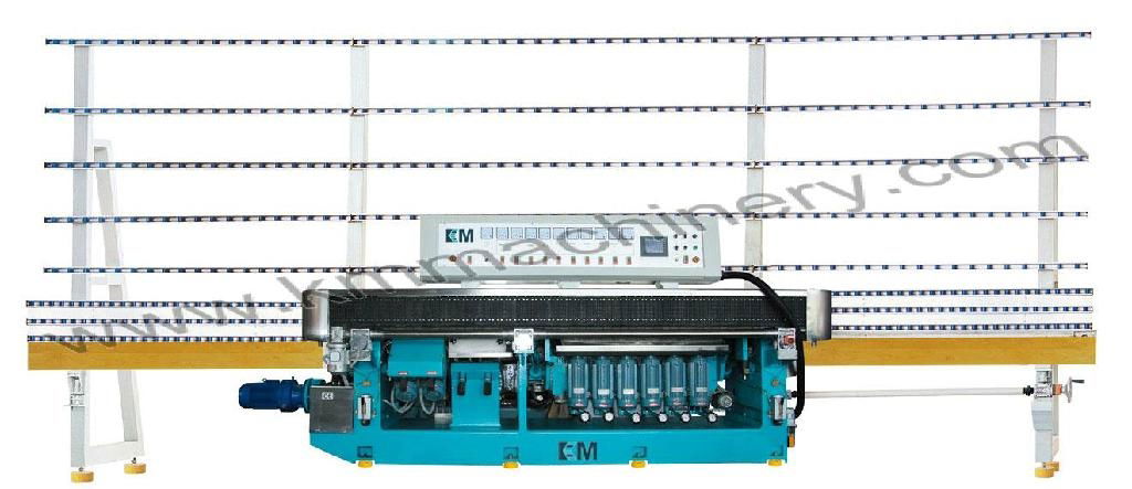 KV9/KV10G/KV12V Glass Flat Edger & Variable Miter Machine 2