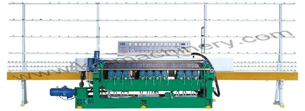 KB9/KB9D/KB9W/KB11 Glass Straight-Line Bevelling Machine 4