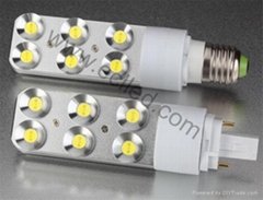 High Power LED PL Lamps 6W
