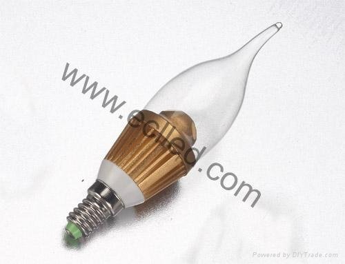 High Power LED Candle Lamp 3w