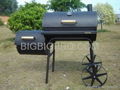 China bbq barbecue grills smoker BigBig BBQ B02