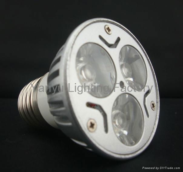 220V GU10 LED Spotlights 3W Aluminium Body   4