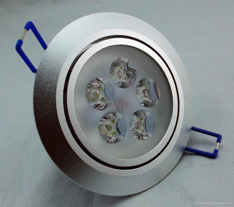 3W LED Ceiling Light Panel Lights Ceiling Panel Light Bulb 4