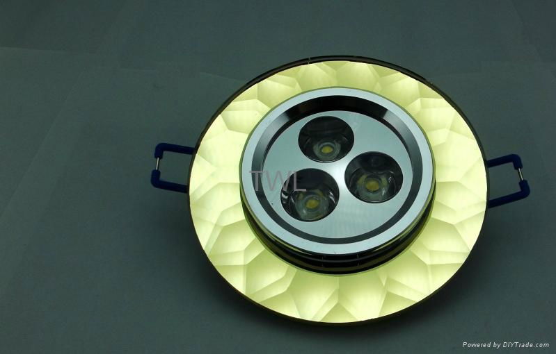 3W LED Ceiling Light Panel Lights Ceiling Panel Light Bulb 5