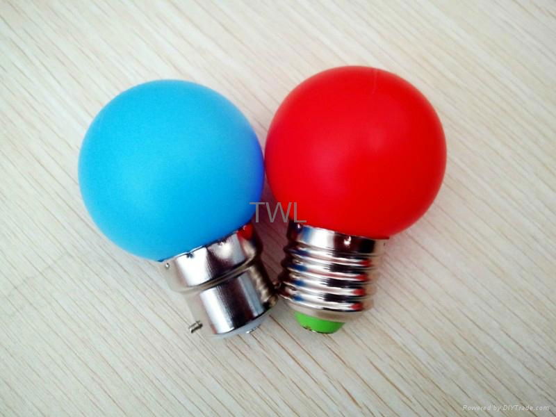 Mini LED Bulb Color LED Bulbs Lights E27/B22 0.5W