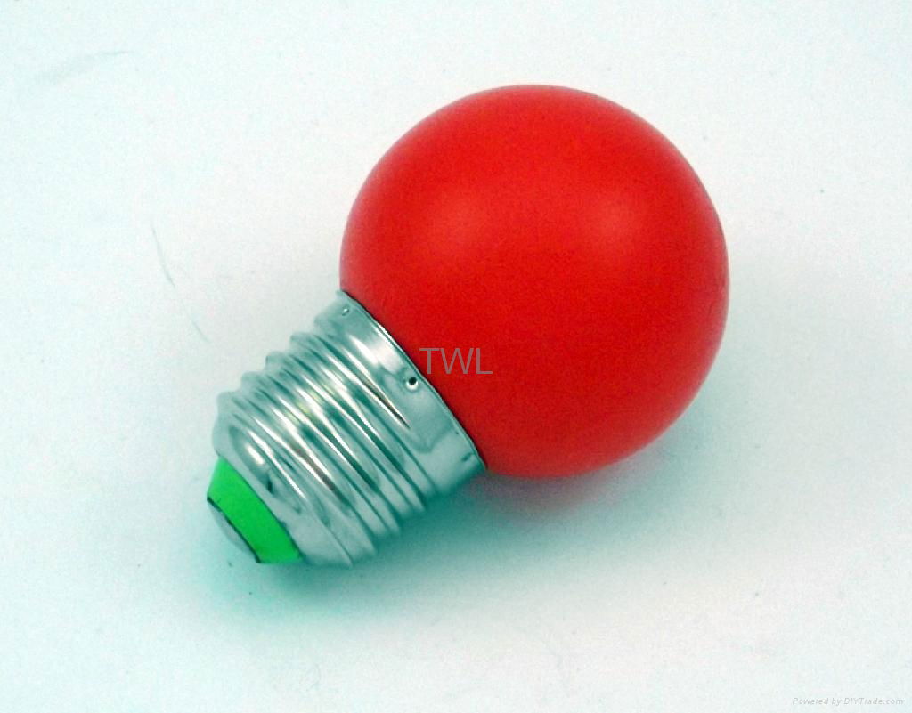 Mini LED Bulb Color LED Bulbs Lights E27/B22 0.5W 2