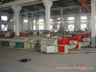 Special Use Single-Wall Corrugated plastic pipe machine 2