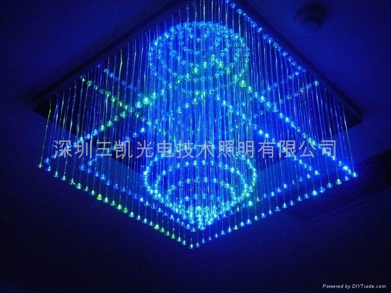 光纖水晶吊燈 5
