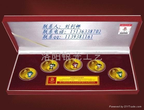 上海纯银纪念币生产定制厂家1