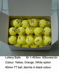 lottery balls