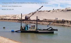 hydraulic sand dredger