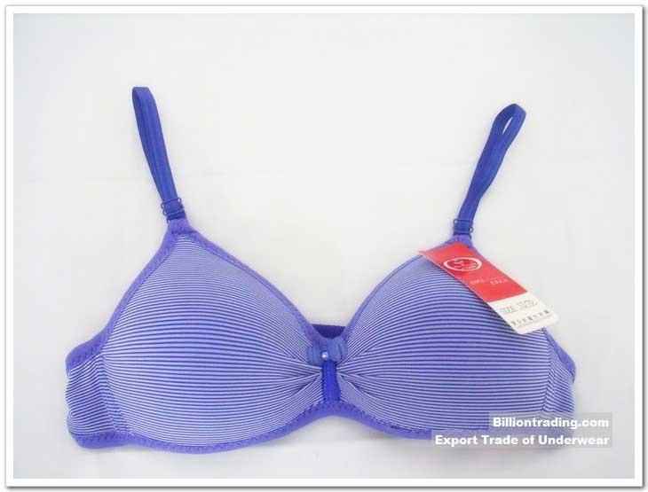 Pinstripe Non Wired Bra(388)