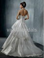 Ruffled Sweetheart Strapless A-line Wedding Dress 2