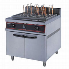 Gas Pasta Cooker With Cabinet 