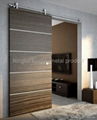 Sliding door hardware for wood door 2