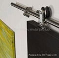 Sliding door hardware for wood door 3