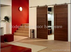 Modern top hung stainless steel wood