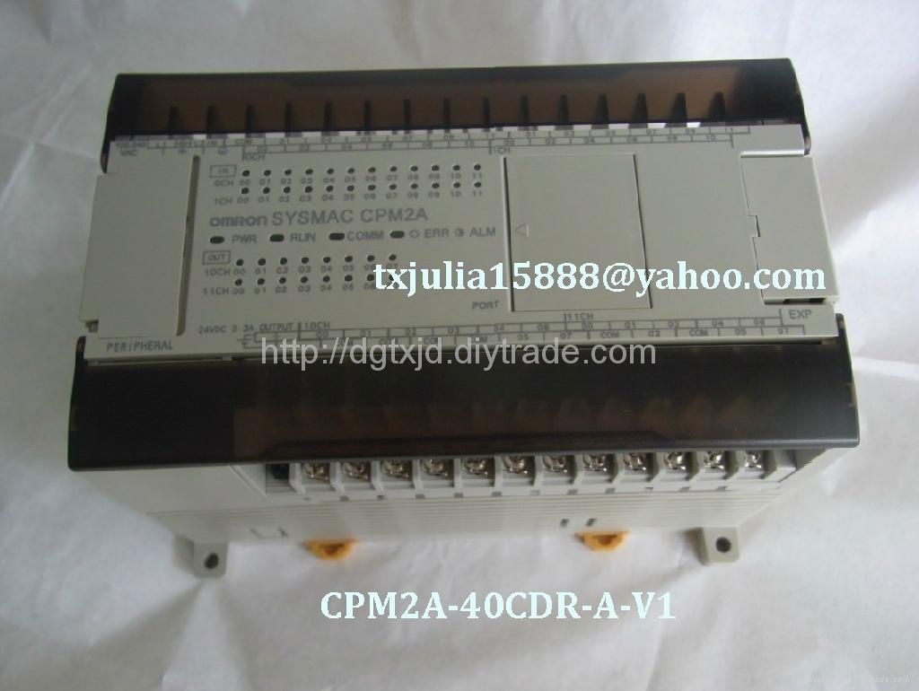 OMRON CPM2A series PLC and CPU CPM2A-40CDR-A 