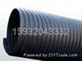  HDPE钢带增强螺旋波纹管 PE污水管网