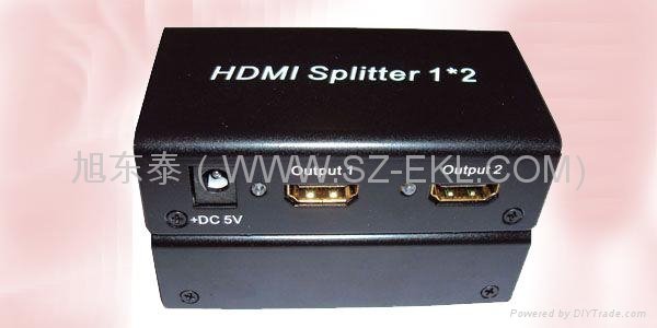 超美迷你2口HDMI分配器 2