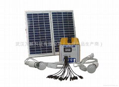 12W DC Solar power system for home use or camping