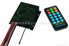 10A solar charge controller for streetlight use with 12V/24V