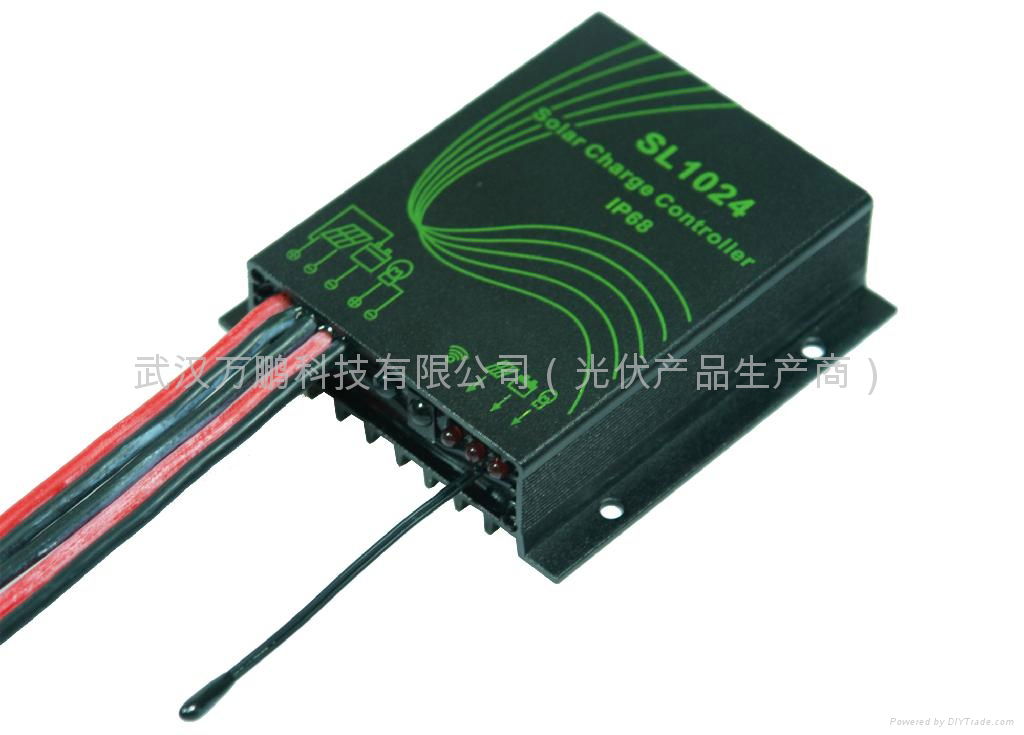 10A solar charge controller for streetlight use with 12V/24V 2