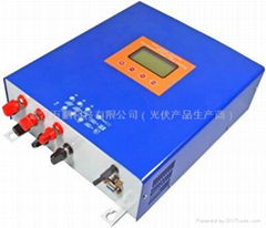 60A MPPT solar charge controller with LCD display and 12V/24V voltage