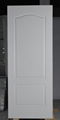 2 panel powder coated metal door,American panel steel door 1