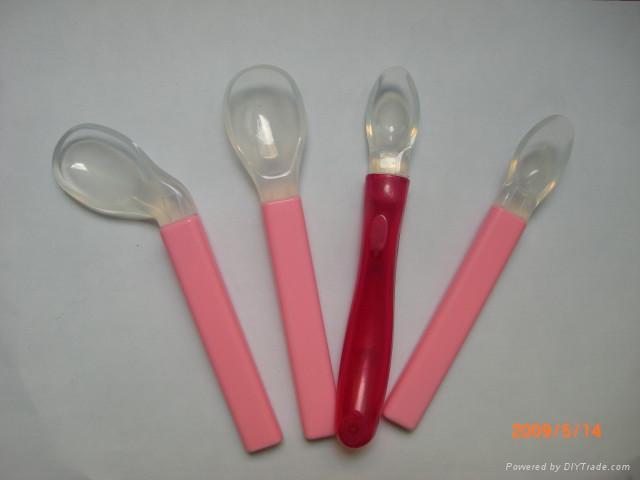 Silicone Baby spoon