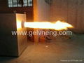 Higher Efficiency biomass fuel burner