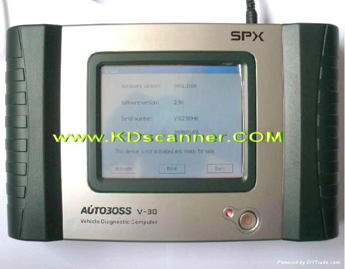 Original Autoboss V30 scanner with ID and PW free update newest v30