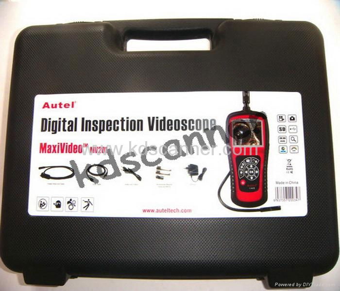 MaxiVideo MV201 Digital Inspection Videoscope (8.5mm imager),Autel obd car ergo 4