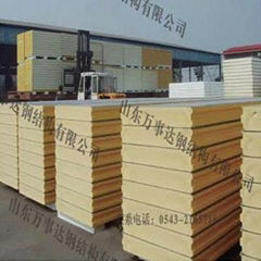 PU sandwich wall panel 