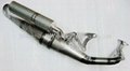 motorcycle exhaust pipe for DIO ZX BWS100 GY6 2
