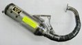 motorcycle exhaust pipe for DIO ZX BWS100 GY6 4