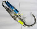 motorcycle exhaust pipe for DIO ZX BWS100 GY6 5