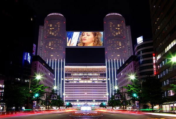 P30  Virtual Full Color Outdoor LED Display 2