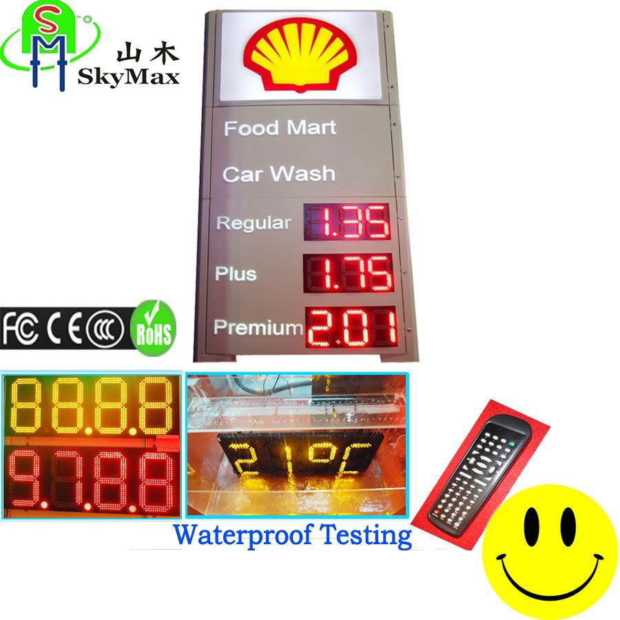 P16 LED gas Price sign 2