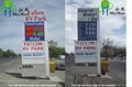 LED Gas price sign