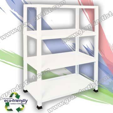 Eco-friendly recycled paper furniture - Storage rack 4