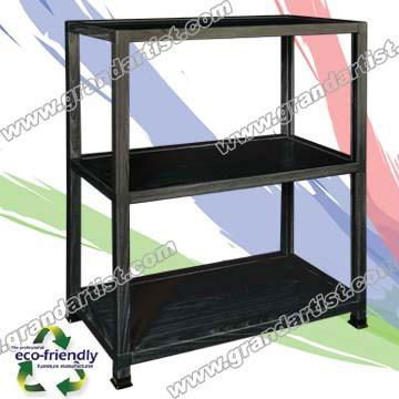 Eco-friendly recycled paper furniture - Storage rack 3