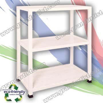 Eco-friendly recycled paper furniture - Storage rack 4