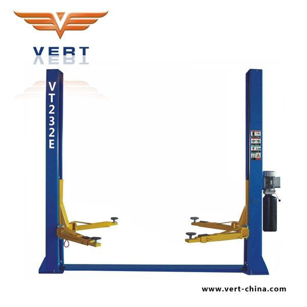 ECONOMICAL BASE PLATE TWO POST LIFT